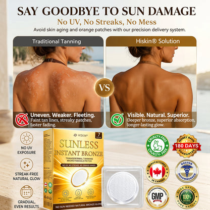 𝑶𝒇𝒇𝒊𝒄𝒊𝒂𝒍 𝑺𝒕𝒐𝒓𝒆 | ☀️☀️ 𝐇𝐢𝐬𝐤𝐢𝐧® 𝐒𝐮𝐧𝐥𝐞𝐬𝐬 𝐈𝐧𝐬𝐭𝐚𝐧𝐭 𝐁𝐫𝐨𝐧𝐳𝐞 𝐓𝐚𝐧𝐧𝐢𝐧𝐠 𝐌𝐢𝐜𝐫𝐨𝐧𝐞𝐞𝐝𝐥𝐞 𝐏𝐚𝐭𝐜𝐡30%OFF  (𝐉𝐮𝐬𝐭 𝐨𝐧𝐜𝐞 𝐚 𝐝𝐚𝐲) 𝐕𝐢𝐬𝐢𝐛𝐥𝐞 𝐁𝐫𝐨𝐧𝐳𝐞 𝐆𝐥𝐨𝐰 𝐢𝐧 𝟕 𝐃𝐚𝐲𝐬 ✅ 𝐍𝐨 𝐔𝐕, 𝐍𝐨 𝐎𝐫𝐚𝐧𝐠𝐞, 𝐍𝐨 𝐒𝐭𝐫𝐞𝐚𝐤𝐬, 𝐍𝐨 𝐃𝐇𝐀, 𝐍𝐨 𝐌𝐞𝐬𝐬.