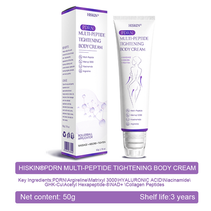 ca Canada Compliant : HISKIN® PDRN Multi-Peptide Massaging Body Roller Cream- Anti-aging, Hydrating, Skin Firming & Lifting, Skin Repair, Even Tone, Acne and Dark Spot Treatment, Wart and Mole Removal, and Psoriasis Relief.